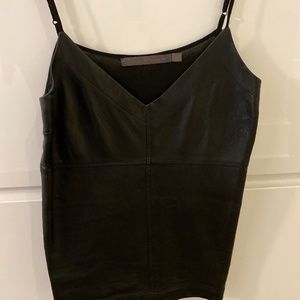 Feel The Piece LEATHER and Rayon Camisole